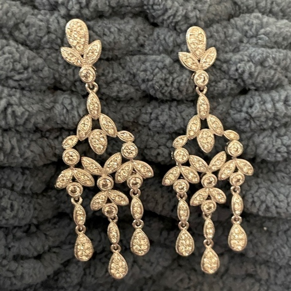 NADRI CZ Chandelier Earrings